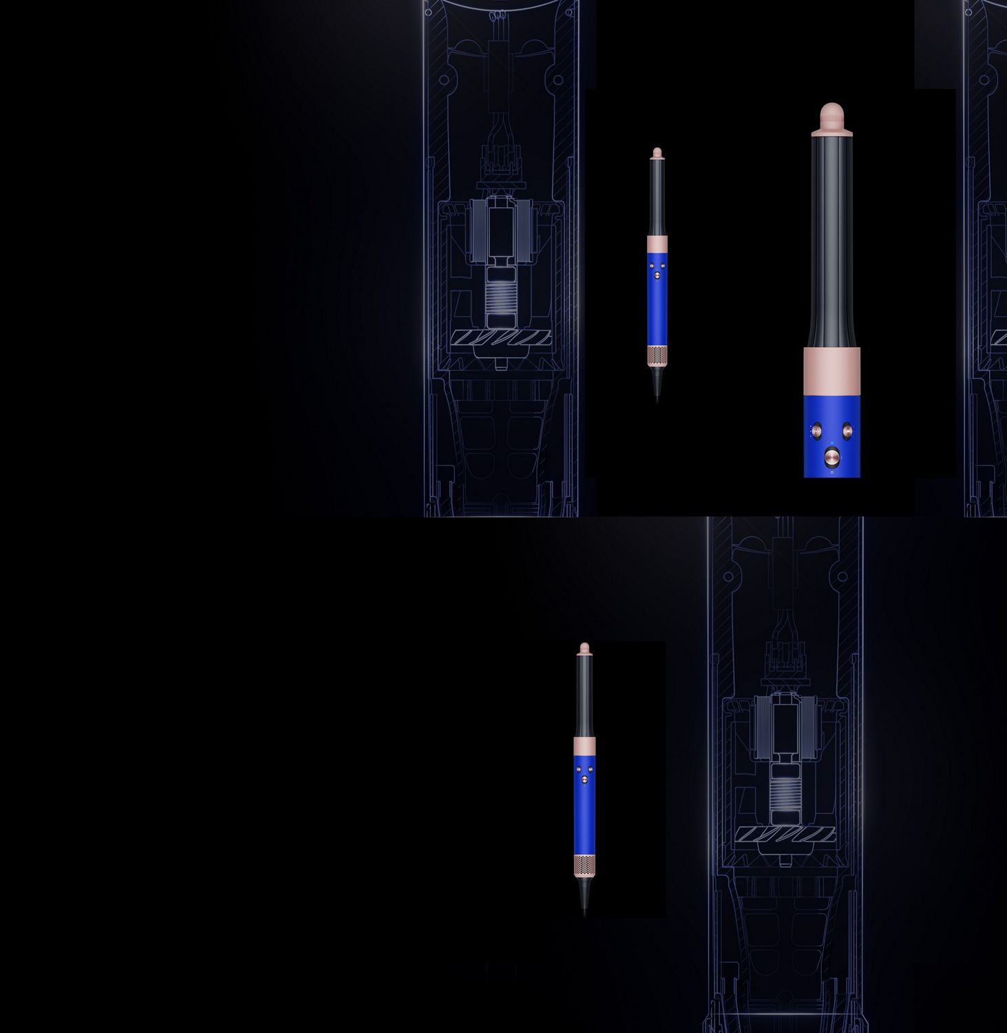 Dyson Airwrap in special edition Blue Blush